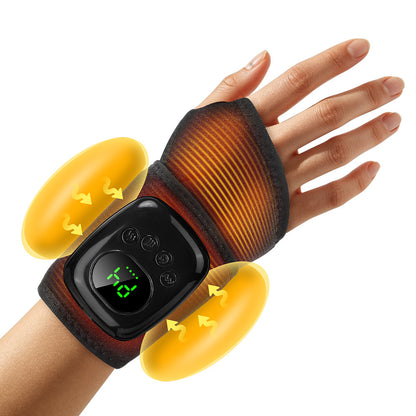 Airbag wrist massager worn on the wrist
